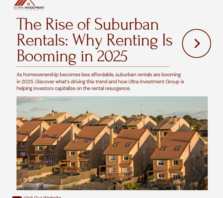 The Rise of Suburban Rentals: Why Renting Is Booming in 2025