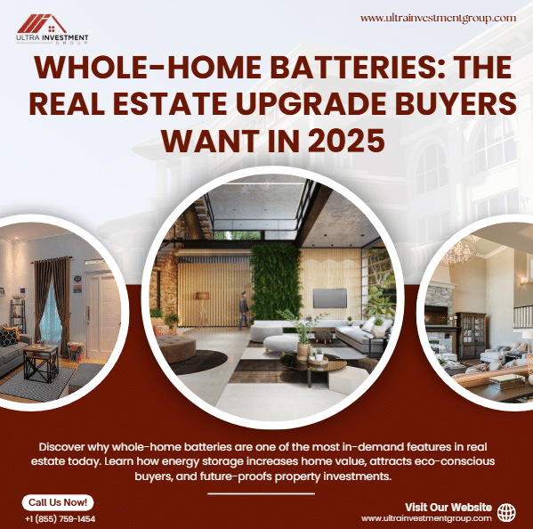 Whole-Home Batteries: The Real Estate Upgrade Buyers Want in 2025
