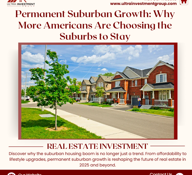 🏡 Permanent Suburban Growth: Why More Americans Are Choosing the Suburbs to Stay